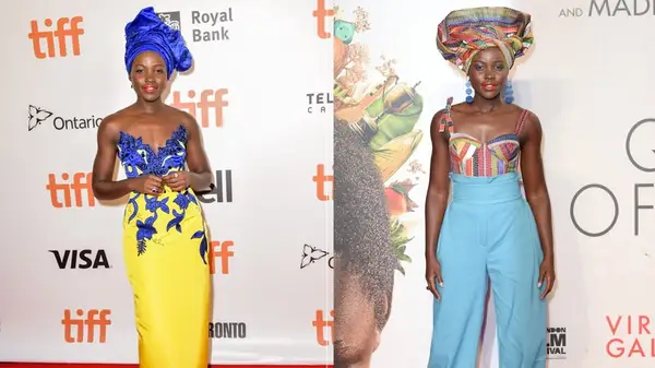 Split image of Lupita Nyong