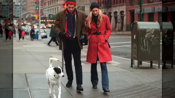 Carolyn Bessette-Kennedy and John F. Kennedy Jr