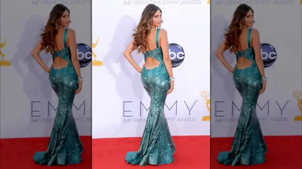 Sofia Vergara at the 2012 Emmys