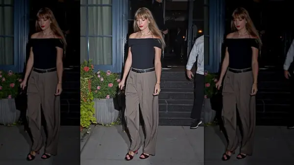 taylor swift dressed like a mom
