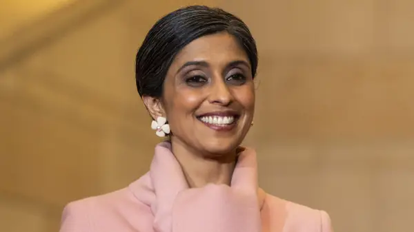 Usha Vance at the inauguration