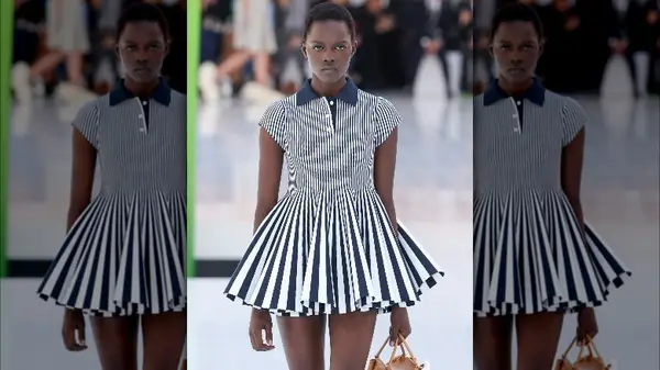 Loewe Spring Runway mini dress 