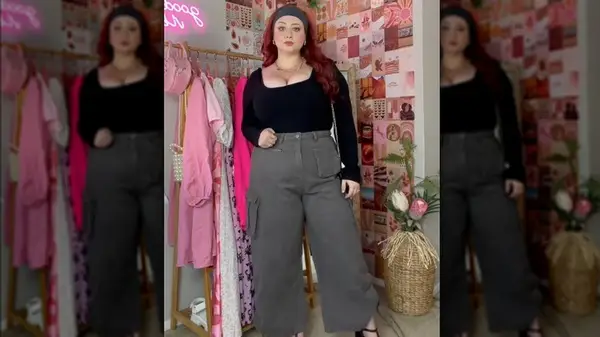 Cargo pants and bodysuit