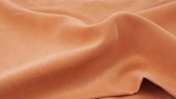 Close-up or orange modal fabric
