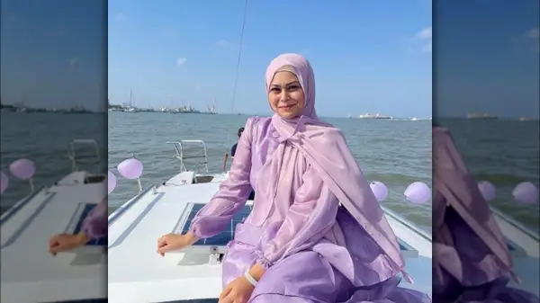 Lilac hijab