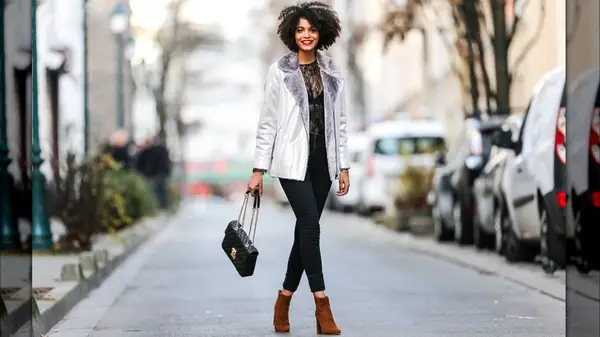 Woman in ankle boots 