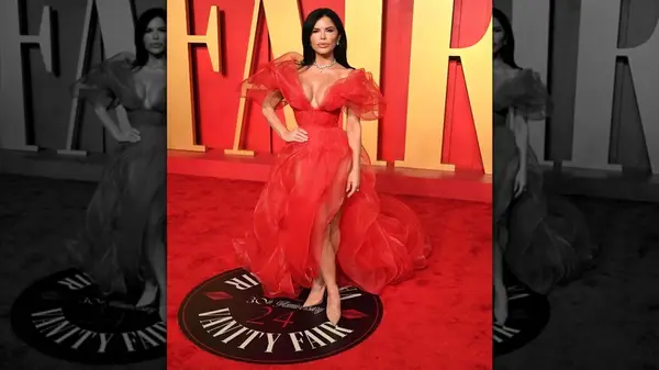 Lauren Sanchez at the Vanity Fair Oscar Party in 2024