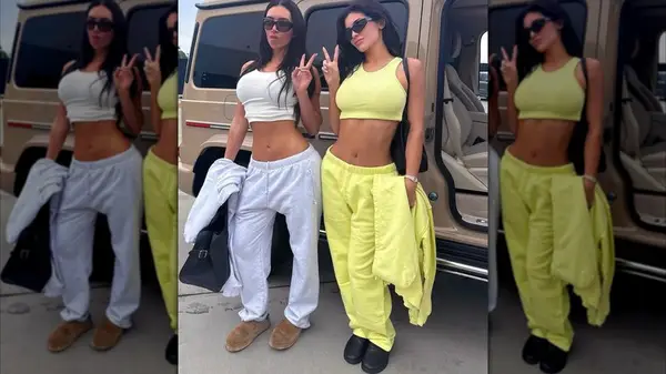 Kylie Jenner in sweatpants