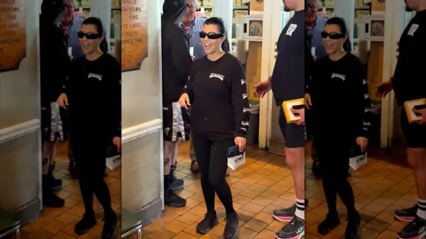 Kourtney Kardashian in New Orleans