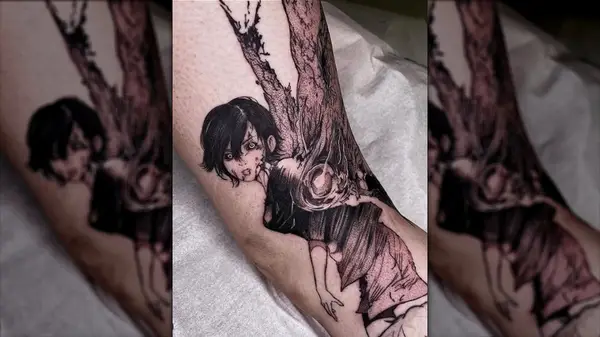 Anime tattoo