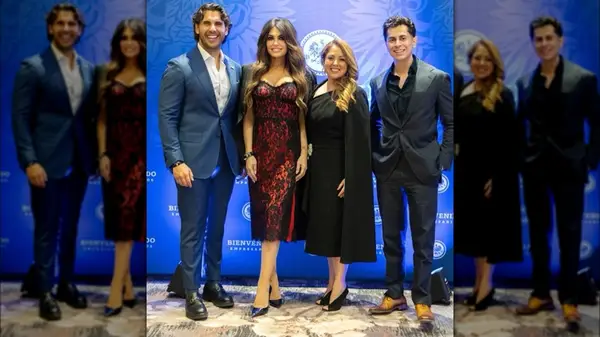 Kimberly Guilfoyle and others at a Cinco de Mayo party