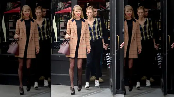 Taylor Swift spotted in NYC with Karlie Kloss in November 2015