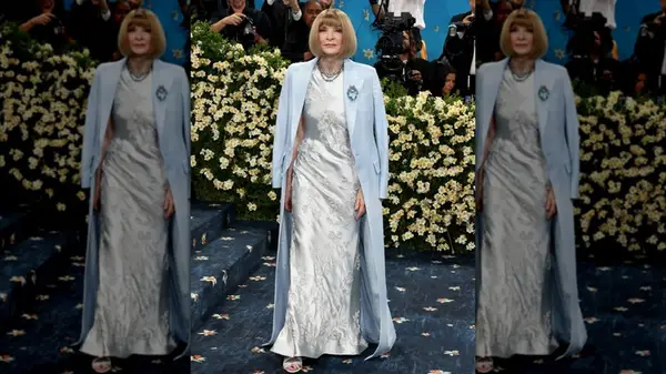 anna wintour at 2025 met gala
