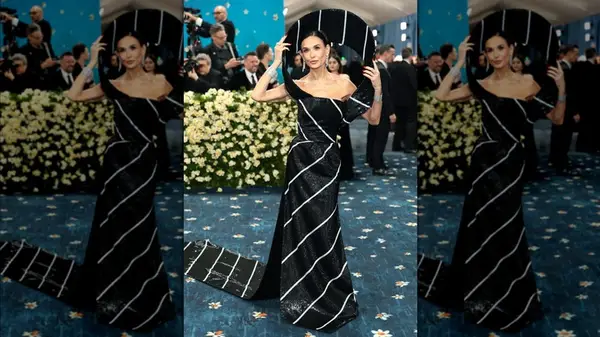 demi moore at 2025 met gala