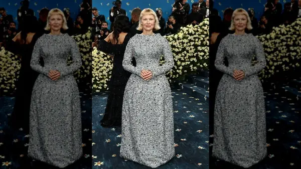 pam anderson at the 2025 met gala