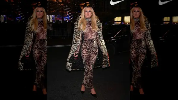 Paris Hilton at the SKIMS launch