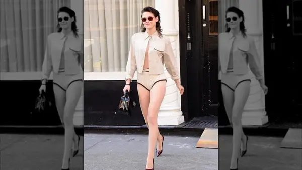 Kristen Stewart out in New York City in March 2024