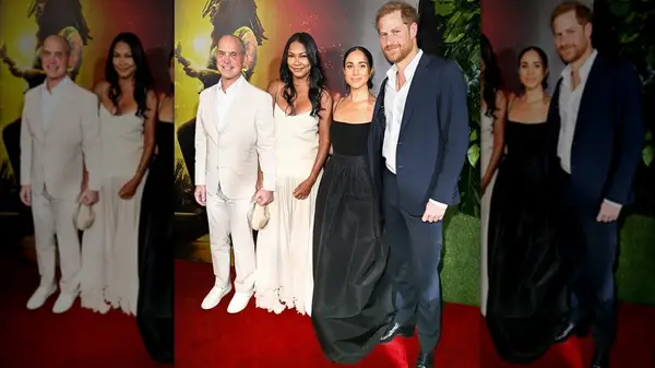 Meghan Markle, Prince Harry and others in Jamaica
