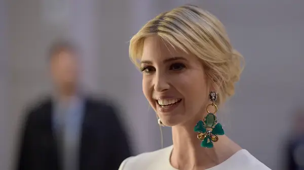 A close up of Ivanka Trump smiling