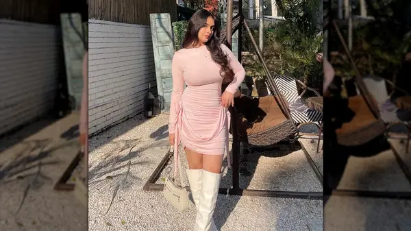 Light pink dress