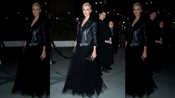 Charlize Theron at the Guggenheim International Gala on November 14, 2019