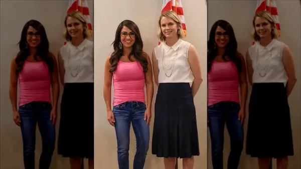 Lauren Boebert next to Liz Smith