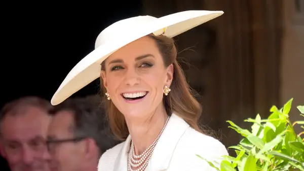 Kate Middleton attends the Order of Garter Service