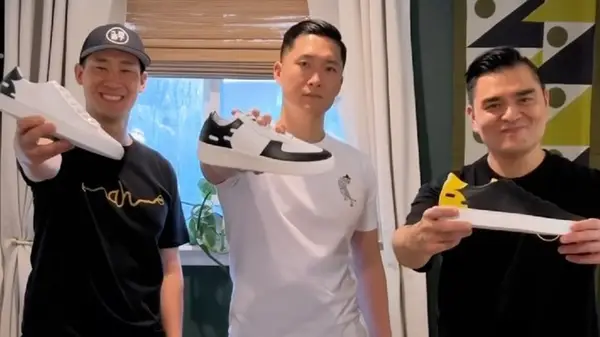 The founders of 1587 Sneakers