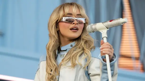 Sabrina Carpenter on stage