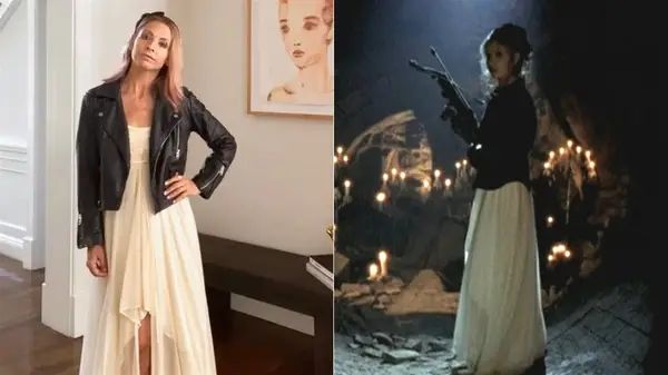 Sarah Michelle Gellar wearing iconic white 