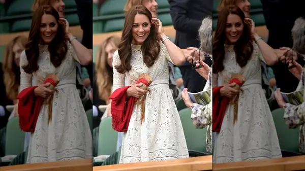 kate middleton at wimbledon 2014