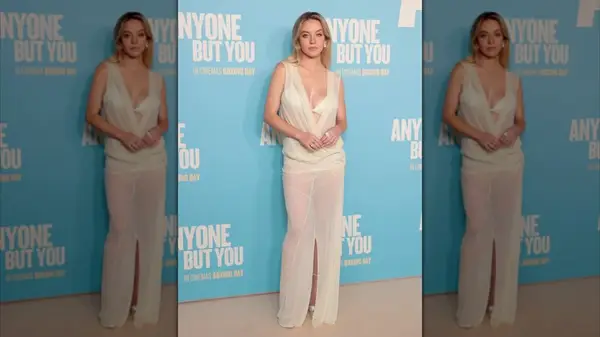 Sydney Sweeney at the the Australian premiere of 