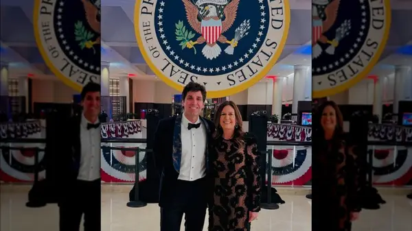 Sarah Huckabee Saunders celebrating Trump