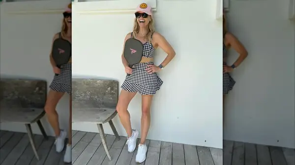 Reese Witherspoon dressed for pickleball