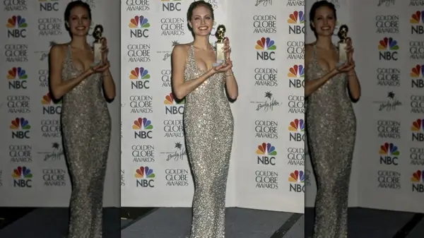 Angelina Jolie posing