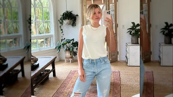 Sofia Richie in a selfie 