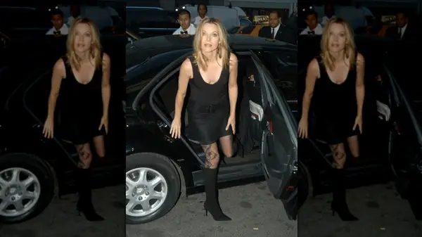 Michelle Pfeiffer at Scarface reunion in 2003