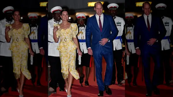 Kate Middleton and Prince William at an event 
