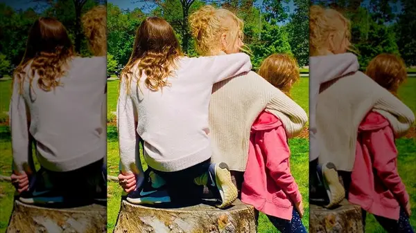 Nicole Kidman with her kids