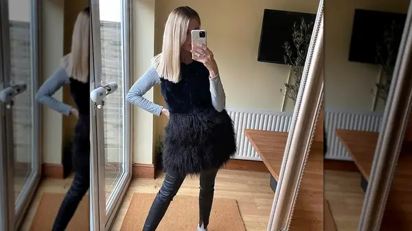 Faux fur gilet