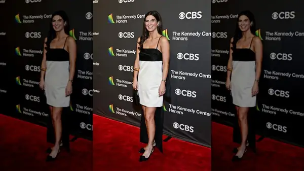 Kaitlan Collins at the the 47th Kennedy Center Honors in december 2024