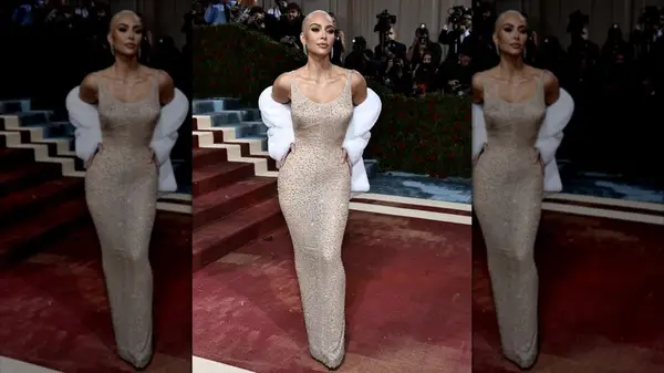 Kim Kardashian in Marilyn Monroe