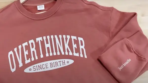 Overthinker sweatshirt
