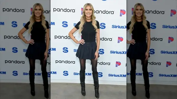 Christina Haack in all black