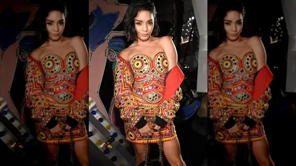 vanessa hudgens wearing aztec in 2017