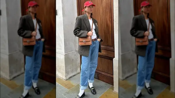 Woman on Instagram in eclectic grandpa 