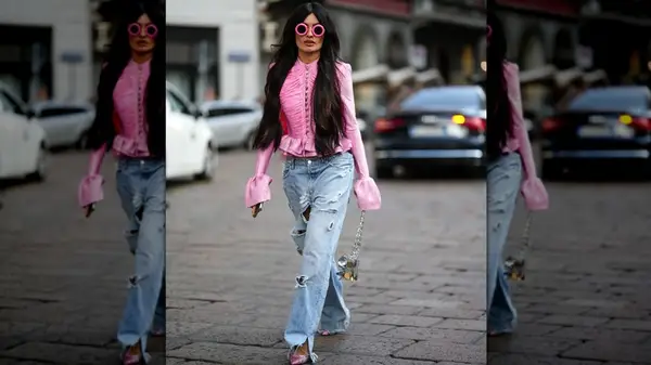 Distressed split hems 