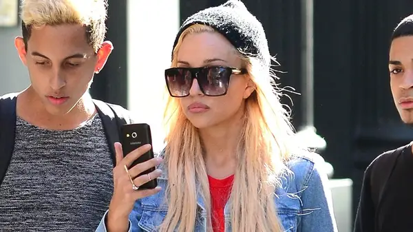 Amanda Bynes on the streets of New York in 2014