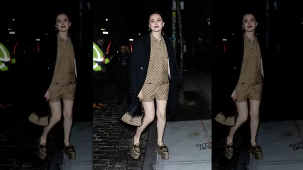 Maude Apatow attends the Gucci Ancora event in february 2024