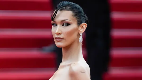 Bella Hadid at Cannes Film Festival red carpet